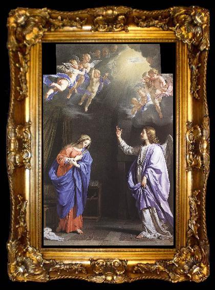 framed  Philippe de Champaigne The Annunciation, ta009-2